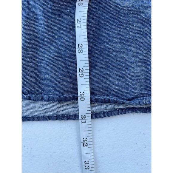 1454 Flying Tomato Embroidered Denim Tunic Blouse Size Medium - Picture 7 of 7